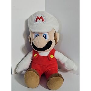Super Mario Little Buddy Fire Mario Plush Power-Up  2017 Stuffed‎ Animal Toy 9"